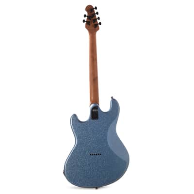 Sterling by Music Man Fluff Artist Series StingRay Guitar Amana Boat Blue image 5