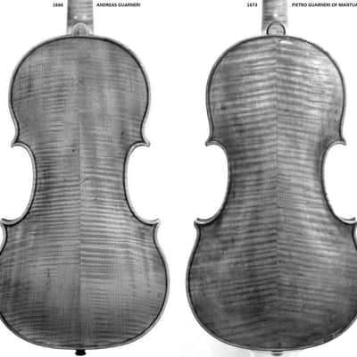A very fine violin by Pietro Giovanni Guarneri, dated 1673 image 11