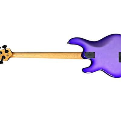 Ernie Ball Music Man StingRay 4 H Special, Grape Crush/ Rosewood 8.5 LBS *IN STOCK* image 4