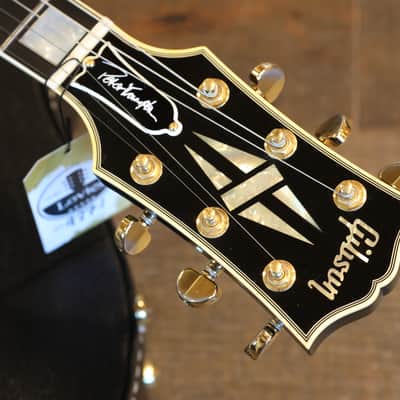 Minty! 2023 Gibson Custom Shop Peter Frampton "Phenix" Inspired Les Paul Custom 3 PUP Electric Guitar Black Ebony + COA OHSC image 11