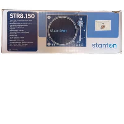 Stanton ST.150 M2 Direct Drive DJ Turntable Powers On Untested As-Is image 2