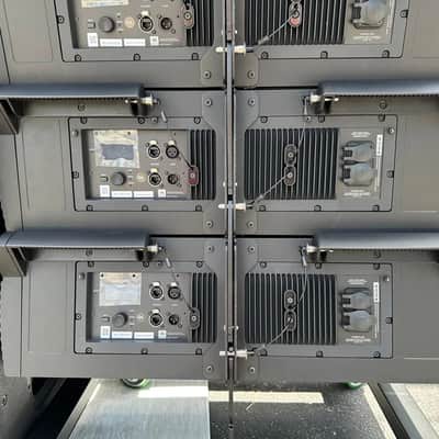 (4)JBL SRX910LA Dual 10" Powered Line Array Loudspeaker W/(2) SRX928S Subs (THS) image 14