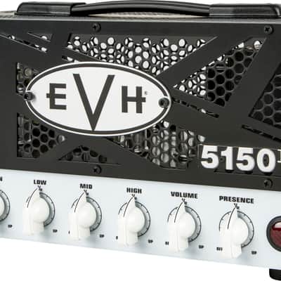 EVH 5150 III LBX 2-Channel 15-Watt Guitar Amp Head 2010s - Black with White Control Panel IVORY image 5