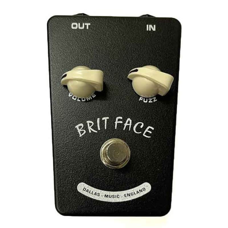 British Pedal Company Compact Series Dallas Brit Face Fuzz Black BC109A image 1