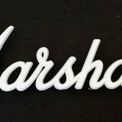 LARGE VINTAGE MARSHALL AMPLIFIER AMP LOGO BADGE EMBLEM - JCM 800 ETC image 4