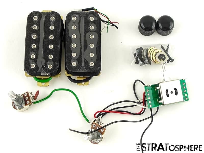 Ibanez RGA42FM Quantum Humbucker PICKUPS POTS KNOBS JACK Guitar Part Ceramic image 1
