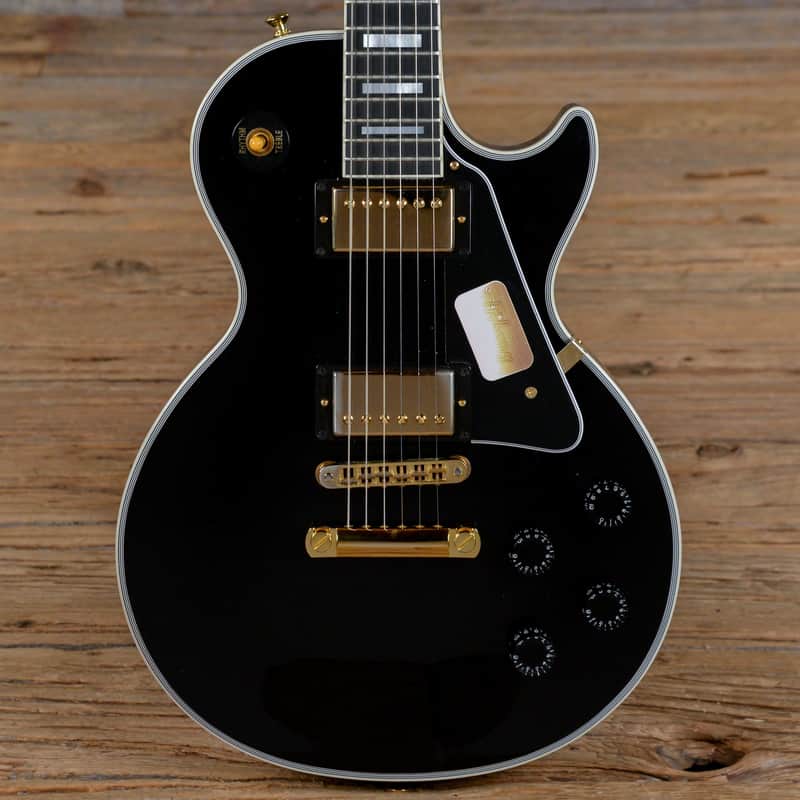 Gibson Custom Shop Les Paul Custom Ebony 2013 (s859) | Reverb