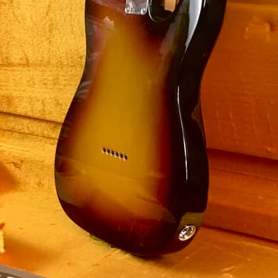 LEFTY! Fender American Vintage 64 Reissue 2012 NOS Relic Classic Sunburst Tele Nitro Made in USA 7.2 Lb G&G HSC Rare image 5