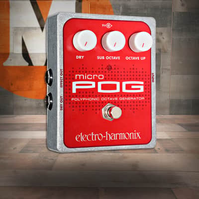 Electro-Harmonix Micro POG Polyphonic Octave Generator (MICRO POG) image 1