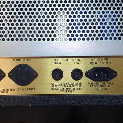 Marshall JCM 800 2204 (1981) – Early Production – Master Model 50W Mk II Lead – Vertical Inputs – All Original, Pro Serviced image 2