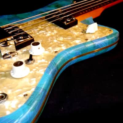 Egmond BEG 2-V 1967 Blue Vinyl.  Retro Cool Bass. A true vintage piece. RARE. image 13