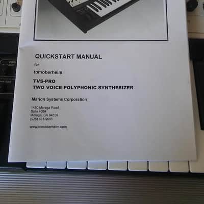 Tom Oberheim Two Voice Pro Dual Analog Synthesizer with Sequencer 2016 white image 8