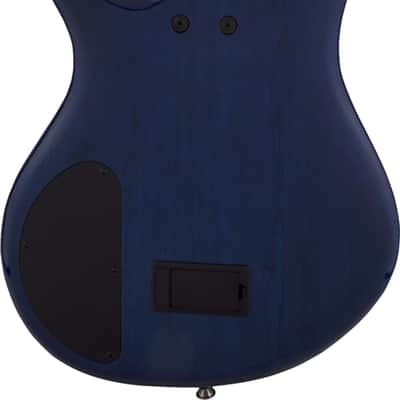 Jackson JS3Q Spectra 4-String Bass Guitar, Laurel Fingerboard, Amber Blue Burst image 3