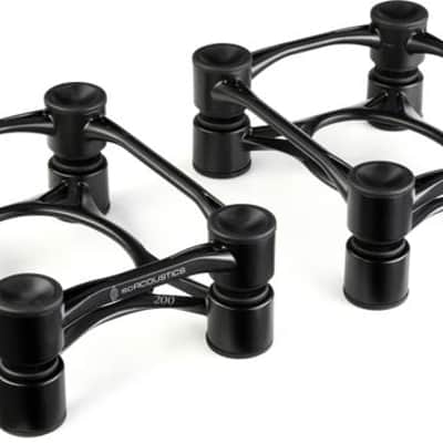 IsoAcoustics Aperta 200 Isolation Stand - Black (Pair) image 3