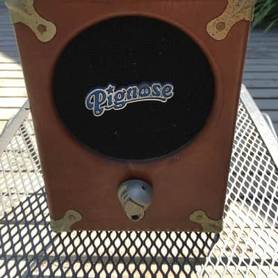 Pignose mini amp 1970's (Brown/Tan)/Jon Sidel Collection image 1