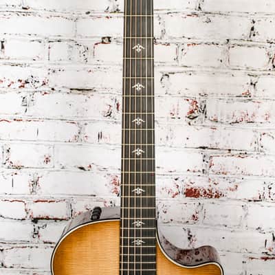 Taylor - 512ce - Grand Concert Acoustic-Electric Guitar - Torrefied Spruce/Urban Ironbark - w/ Taylor Deluxe Hardshell Case - x4058 image 3