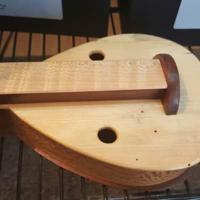 Medeiros Music Mini Hurdy Gurdy Music Box 2015 Natural Satin image 4