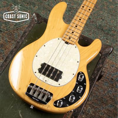 2003 Ernie Ball Music Man StingRay 4 H Bass Guitar, USA w/case image 7