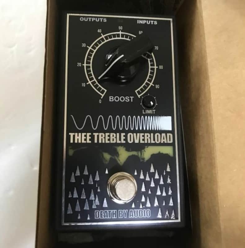 Death By Audio Thee Treble Overload Booster Pedal w/ Original box & paperwork image 1