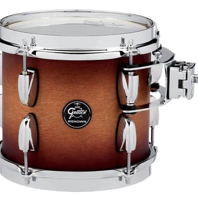 Gretsch GR805.210 RN2-0708T-STB 8x7  Tom Tom Renown Maple Satin Tobacco Burst image 1