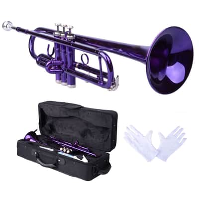 Cxxss Brass B Flat Trumpet Violet image 6