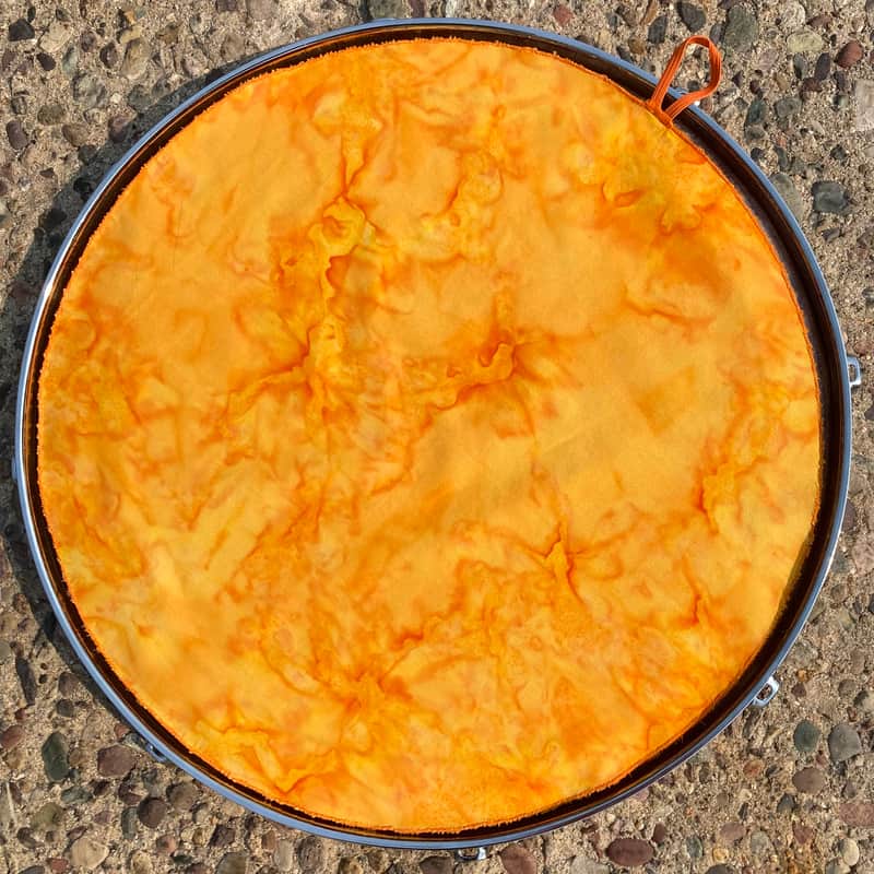 16" single layer Drum Bunny cloth drum cover - dampener - partial mute - compare to Drum Tortillas - Quesadilla - Big Fat Snare image 1