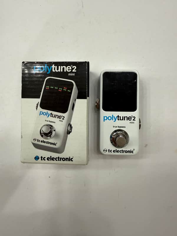 TC Electronic Polytune 2 Mini Poly-Chromatic Tuner Pedal | Reverb
