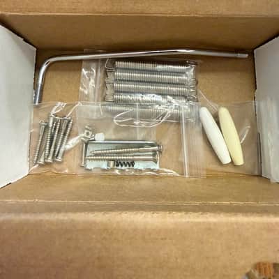 Fender Pure Vintage “PAT.PEND” Bridge Assembly - Chrome image 4