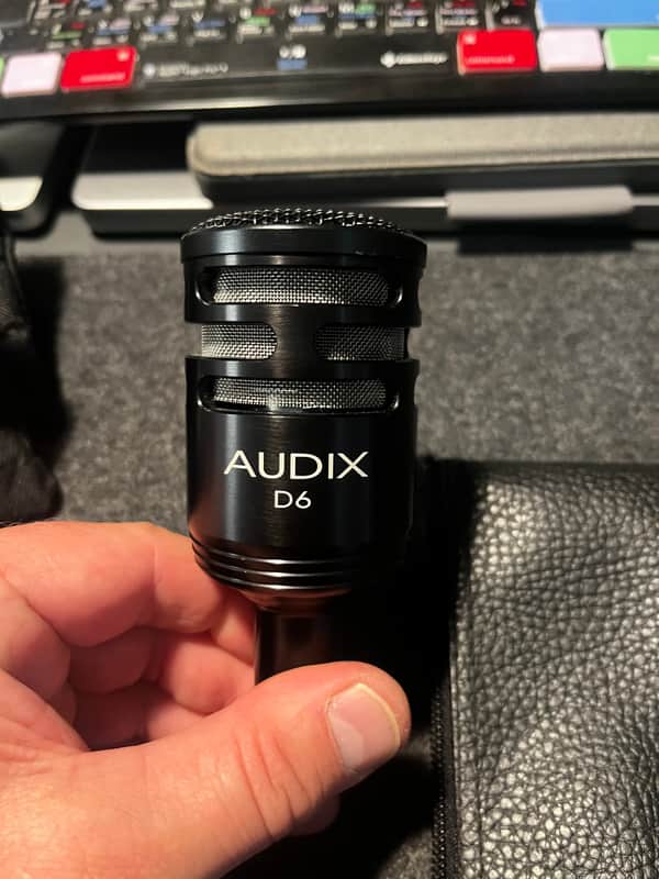 Audix D6 Dynamic Kick Drum Microphone