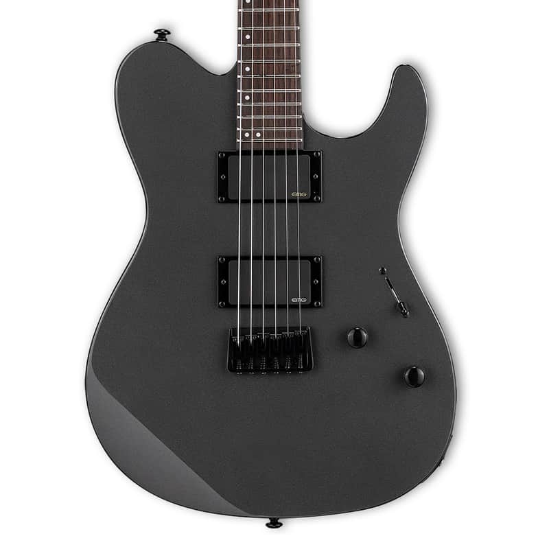 ESP LTD TH-400 Electric Guitar - Charcoal Metallic - B-Stock image 1