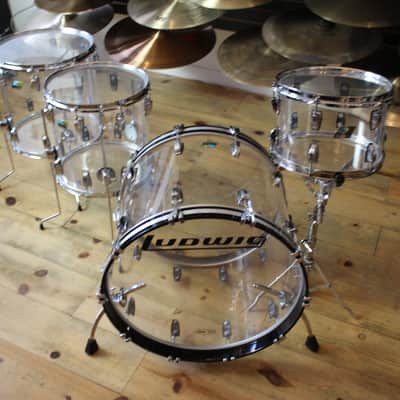 Ludwig Vistalite Clear 12/14/16/22 image 2