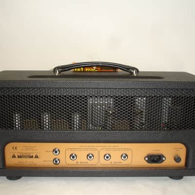 Suhr Badger 18 18-watt Tube Guitar Amp Head, Black Tolex/Gold Faceplate image 11