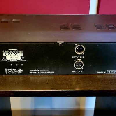 A-Designs Audio HM2 Nail Dual-Channel Compressor Limiter 2010s - Black image 2