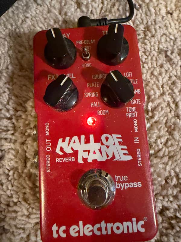 TC Electronic Hall of Fame Reverb 2011 - 2017 Red