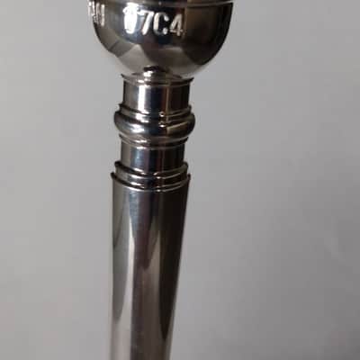 Yamaha TR17C4 Standard Series Trumpet Mouthpiece 2010s - Silver image 4