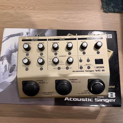 Boss VE-8 Acoustic Singer Pre-Amp | Reverb