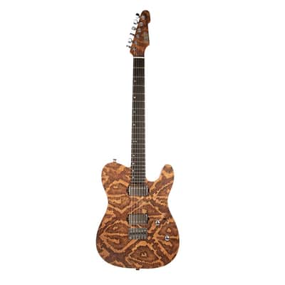 ESP USA Limited Edition TE-II Hardtail Electric Guitar - Snake Skin - #US21176 image 2