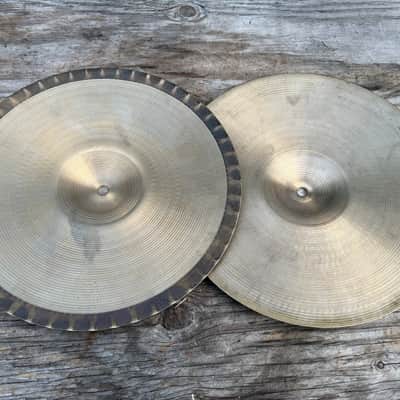 Zildjian A MASTERSOUND 14" Hihats Cymbals hi hat image 4