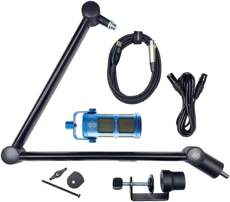 Sontronics STVCP-BLU Voicecasting Pack - Podcast / Streaming / Broadcast Microphone Set image 1