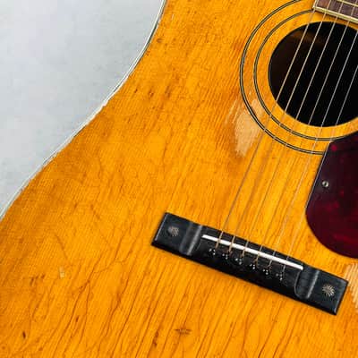 Kay Old Kraftsman K6100 Dreadnought 1960s - Natural image 4