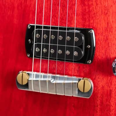 PRS SE CE 24 Solid Body Electric Guitar - Vintage Cherry with Gig Bag image 9