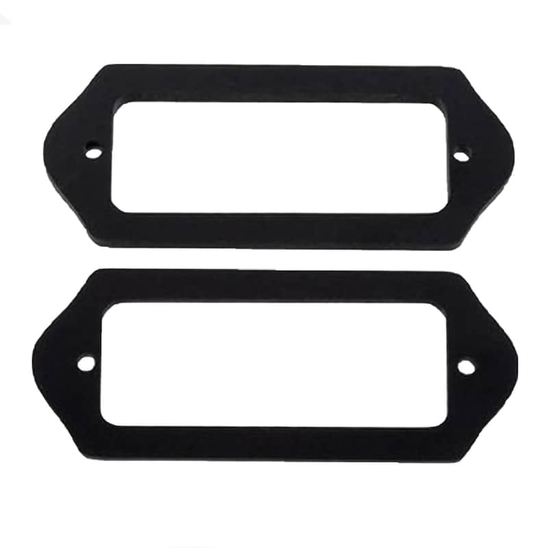 Allparts Pickup Spacer Set for P-90 Dogear Pickups, Black image 1
