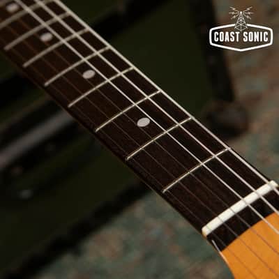 2004 Fender '69 Vintage Reissue Mustang MG69 Sunburst Crafted in Japan CIJ image 12