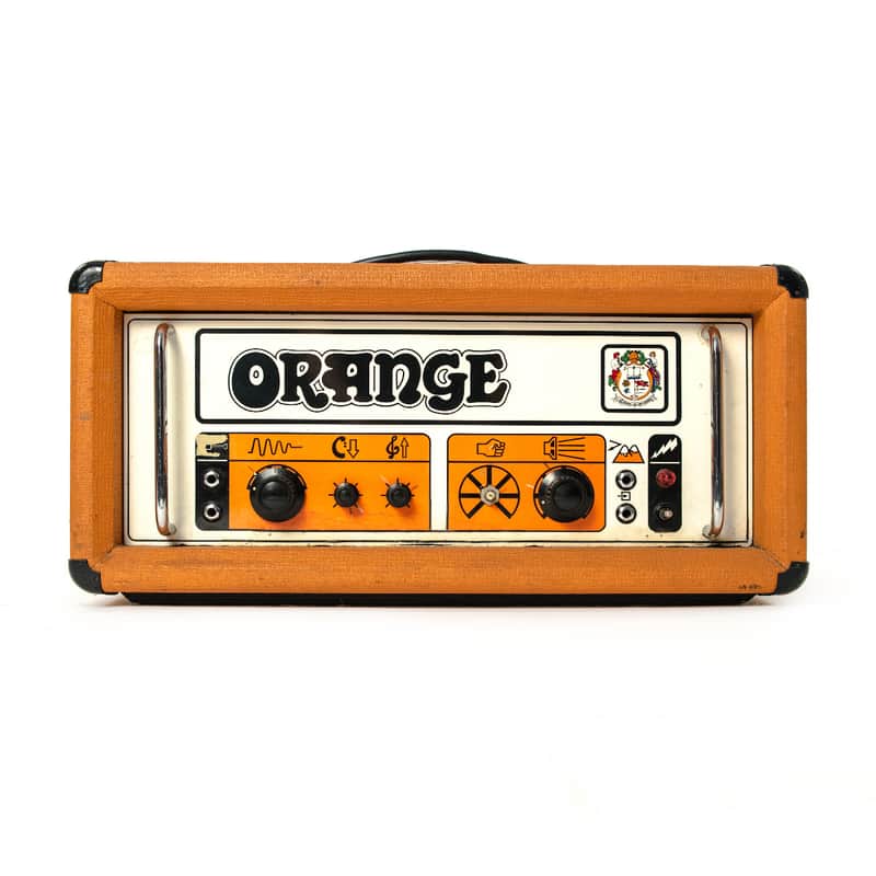 Orange OR120 1970s Orange Tolex owned by Billy Corgan Siamese
