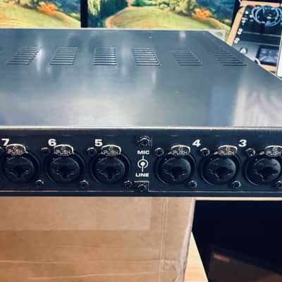 Audient ASP880 8-Channel Microphone Preamplifier and A/D Converter 2010s - Silver image 8