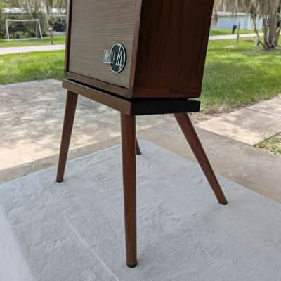Taylor Circa 74 2-Channel 150-Watt 1x10" Acoustic Guitar / Vocal Combo with Stand 2024 - Present - Natural Mahogany image 3