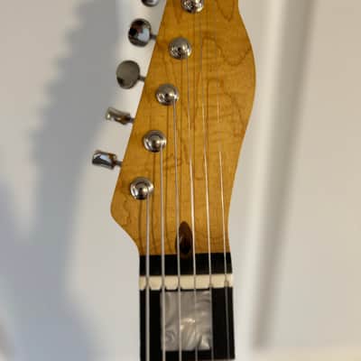 Warmoth (Fender) Telecaster Thinline Deluxe 2021 - Mahogany Gloss image 6