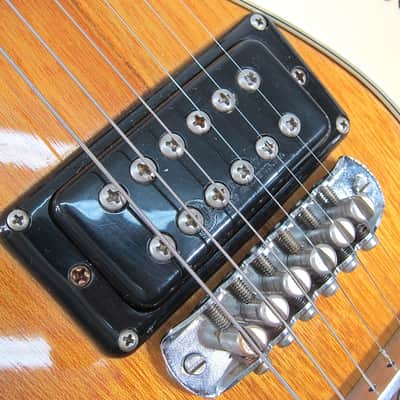 Vintage 1972-1973 Mosrite 350 Stereo Solid Body Electric Guitar Natural Mahogany Clean All Original! image 22
