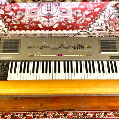 Roland HS-60 synth-plus Juno 106 c 1985 - Grey original vintage MIJ Japan analog synth image 3