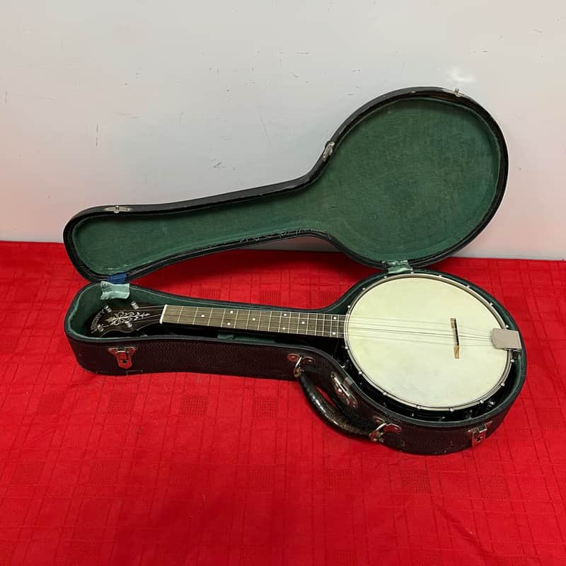 Vintage Liberty Banjo Ukulele with Original Case image 1